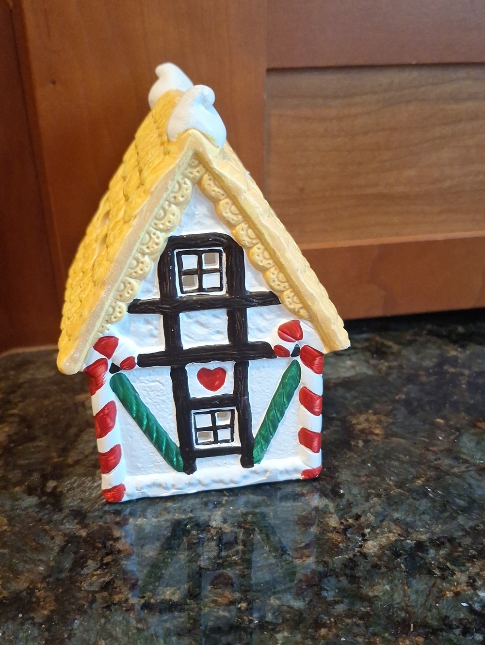 Vtg. House Of Lloyd Candy Cane House. 1992